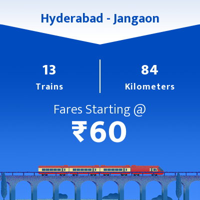 Hyderabad To Jangaon Trains